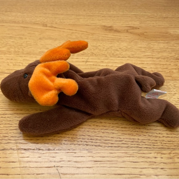 Ty Beanie Baby Chocolate the Moose - Picture 6 of 7